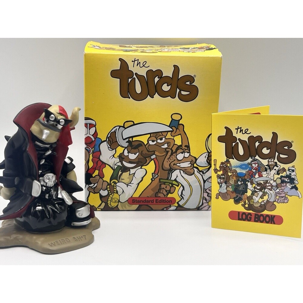 Y2K The Turds THE BOGEYMAN Figure 2006 Pacemaker Blade Parody w/ Log Book New